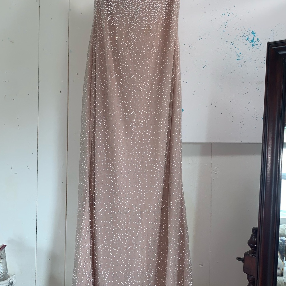 Elegant Beige Maxi dress